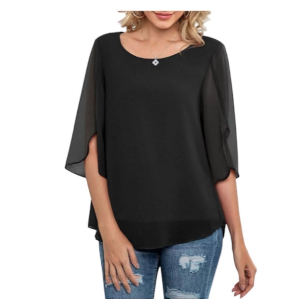 Grace Karin Tunic 1/2 Sleeve Blouse